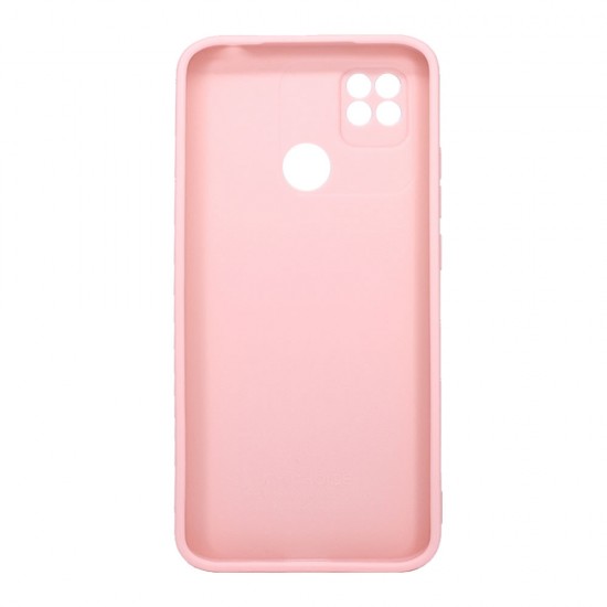 Capa Silicone Xiaomi Redmi 10a Rosa Com Protetor De Câmera 3d