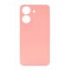 Xiaomi Redmi 13C Pink Silicone Case With 3D Camera Protector Xiaomi Redmi 13C Pink Silicone Case With 3D Camera Protector