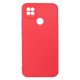 Xiaomi Redmi 10a Red Silicone Case With Camera Protector Xiaomi Redmi 10a Red Silicone Case With Camera Protector