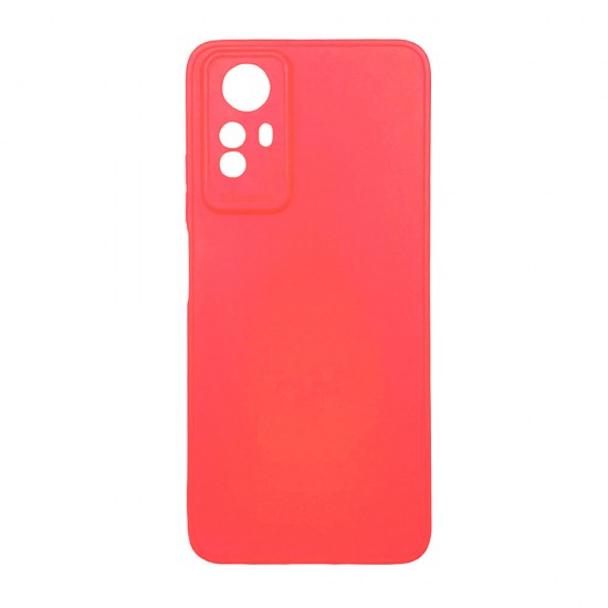 Capa Silicone Xiaomi Redmi Note 12s Vermelho Com Protetor De Câmera 3d Capa Silicone Xiaomi Redmi Note 12s Vermelho Com Protetor De Câmera 3d