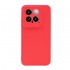 Capa Silicone Gel Xiaomi 14 Vermelho Com Protetor De Câmera 3d