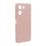 Xiaomi Redmi 13C 4G Light Pink Silicone Case With Camera Protector