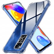 Capa Silicone Dura Anti-Choque Xiaomi Redmi Note 11 Pro 4g/5g Transparente