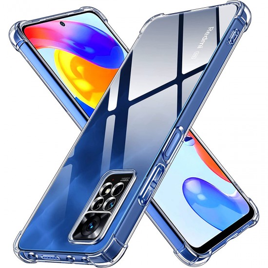 Capa Silicone Dura Anti-Choque Xiaomi Redmi Note 11 Pro 4g/5g Transparente Capa Silicone Dura Anti-Choque Xiaomi Redmi Note 11 Pro 4g/5g Transparente