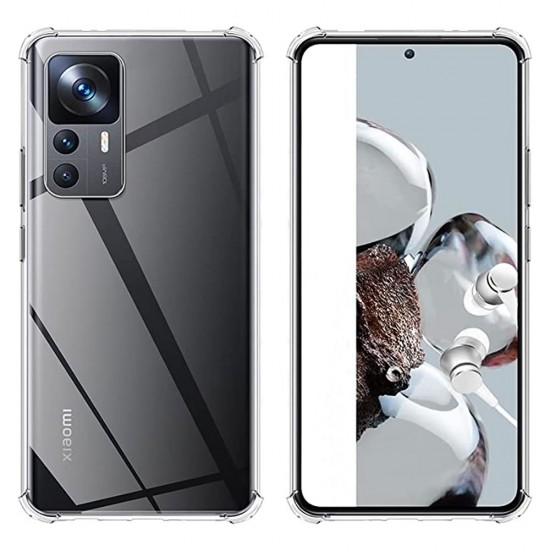 Xiaomi 12T/12T Pro Transparent Hard Anti-shock Silicone Case Xiaomi 12T/12T Pro Transparent Hard Anti-shock Silicone Case