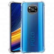 Capa Silicone Anti-Choque Xiaomi Poco X3 Pro Transparente