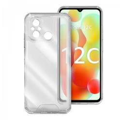 Xiaomi Redmi 12C Transparent Anti Shock Silicone Case With Camera Protector