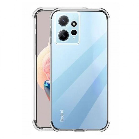 Funda De Silicona Antigolpes Xiaomi Redmi Note 12 4G Transparente