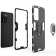 Capa Silicone Anti-Choque Armor Carbon Xiaomi Redmi Note 11 Pro/Note 11 Pro 5g Preto Ring Armor