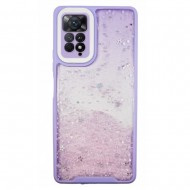 Xiaomi Redmi Note 11 4G/11s 4G Lilac Bling Glitter Silicone Case