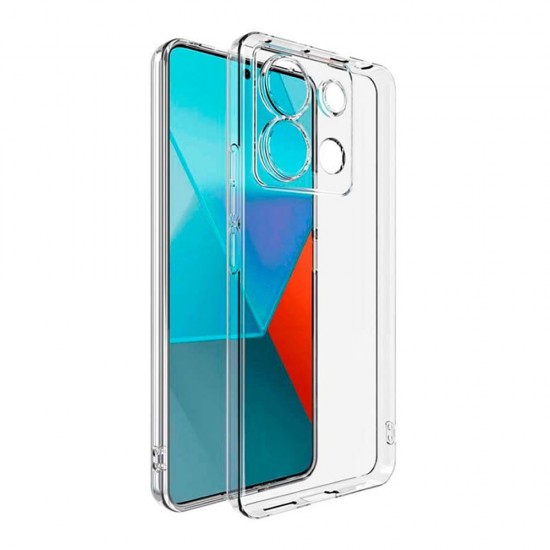 Capa Silicone Dura Xiaomi Redmi Note 13 5g Transparente Com Protetor De Câmera Capa Silicone Dura Xiaomi Redmi Note 13 5g Transparente Com Protetor De Câmera