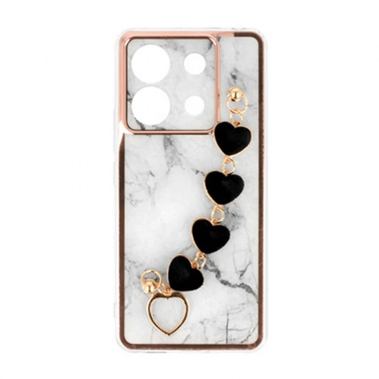 Capa Silicone Tpu Xiaomi Redmi Note 13 Pro 5g Branco Com Protetor De Câmera E Corrente Design 6 Capa Silicone Tpu Xiaomi Redmi Note 13 Pro 5g Branco Com Protetor De Câmera E Corrente Design 6