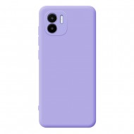 Capa Silicone Gel Xiaomi Redmi A1 Lilás Com Protetor De Câmera