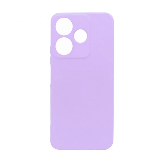Capa Silicone Gel Xiaomi Redmi 13 Lilás Com Protetor De Câmera Capa Silicone Gel Xiaomi Redmi 13 Lilás Com Protetor De Câmera