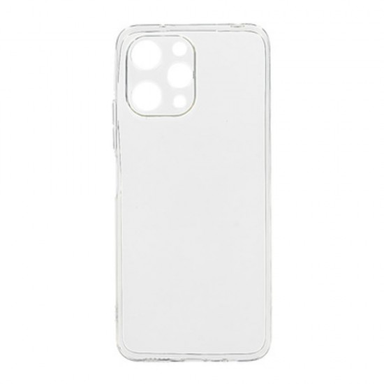 Capa Silicone Gel Xiaomi Redmi 12 Transparente Com Protetor De Câmera