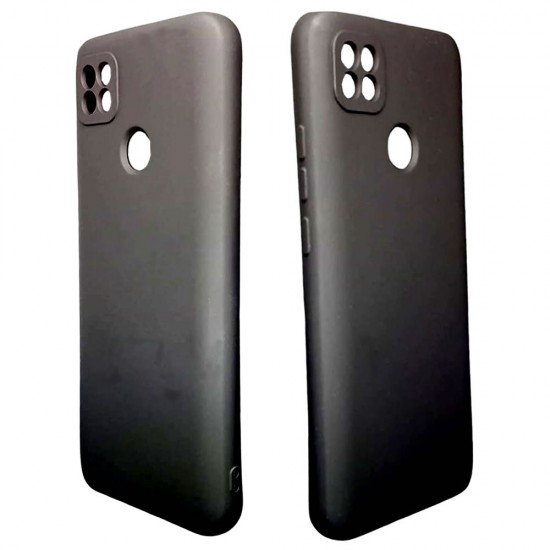 Xiaomi Redmi 10A/9C Black Robust With Camera Protector Silicone Gel Case Xiaomi Redmi 10A/9C Black Robust With Camera Protector Silicone Gel Case