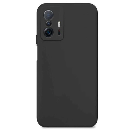 Funda De Gel De Silicona Xiaomi Mi 11t/11t Pro Negro Protector De Cámara