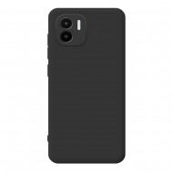 Capa Silicone Xiaomi Redmi A1 Preto Com Protetor De Câmera