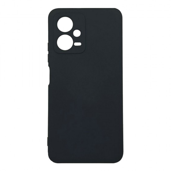 Capa Silicone Gel Xiaomi Redmi Note 12 5g/Poco X5 Pro Preto Com Protetor De Câmera Capa Silicone Gel Xiaomi Redmi Note 12 5g/Poco X5 Pro Preto Com Protetor De Câmera