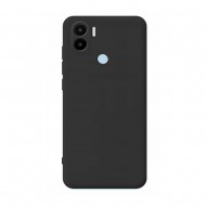 Capa Silicone Gel Xiaomi Redmi A1 Plus Preto Com Protetor De Câmera Robusta