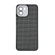 Capa Silicone Gel Xiaomi Redmi A1 Preto Tecido Tweed Com Protetor De Câmera Capa Silicone Gel Xiaomi Redmi A1 Preto Tecido Tweed Com Protetor De Câmera