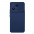 Xiaomi 13 Pro Navy Blue With Camera Protector And Sliding Window Silicone Gel Case