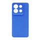 Capa Silicone Gel Xiaomi Redmi Note 13 Pro 5g Azul Com Protetor De Câmera 3d Capa Silicone Gel Xiaomi Redmi Note 13 Pro 5g Azul Com Protetor De Câmera 3d