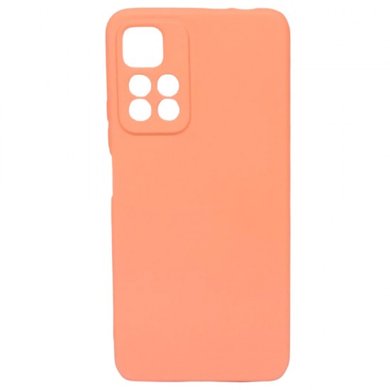 Capa Silicone Gel Xiaomi Redmi Note 11 Pro Rosa Clara Com Protetor De Câmera Robusta