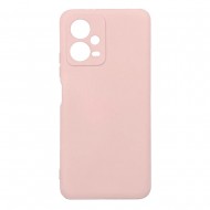 Capa Silicone Gel Xiaomi Redmi Note 12 5g/Poco X5 Pro Rosa Com Protetor De Câmera