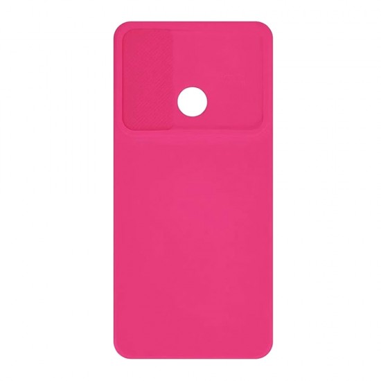 Capa Silicone Gel Xiaomi Redmi 12c Rosa Com Protetor De Câmera E Janela Deslizante Capa Silicone Gel Xiaomi Redmi 12c Rosa Com Protetor De Câmera E Janela Deslizante