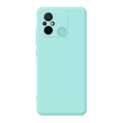 Xiaomi Redmi 12c Green Silicone Gel Case With Camera Protector
