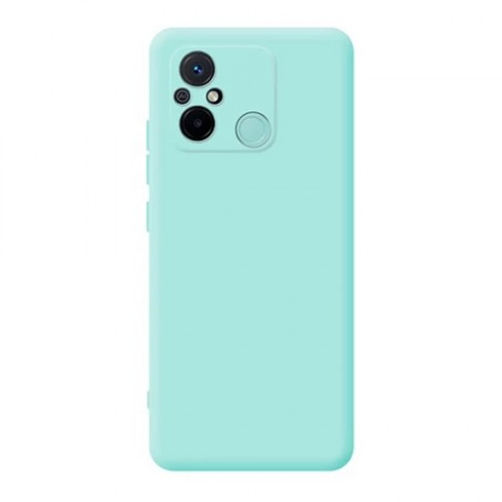 Capa Silicone Gel Xiaomi Redmi 12c Verde Com Protetor De Câmera