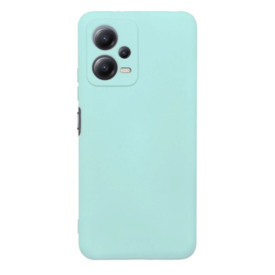 Funda De Gel De Silicona Xiaomi Redmi Note 12 5G/Poco X5 Pro Verde Con  Protector