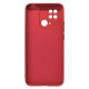 Xiaomi Redmi 10c Red Robust With Camera Protector Silicone Gel Case