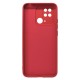 Capa Silicone Gel Xiaomi Redmi 10c Vermelho Com Protetor De Câmera Robusta