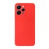 Xiaomi Redmi 12 Red With Camera Protector Silicone Gel Case