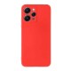 Capa Silicone Gel Xiaomi Redmi 12 Vermelho Com Protetor De Câmera Robusta
