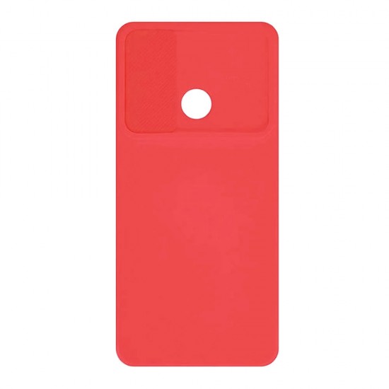 Capa Silicone Gel Xiaomi Redmi 12c Vermelho Com Protetor De Câmera E Janela Deslizante Capa Silicone Gel Xiaomi Redmi 12c Vermelho Com Protetor De Câmera E Janela Deslizante