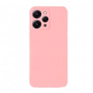 Capa Silicone Gel Xiaomi Redmi 12 Rosa Com Protetor De Câmera Robusta