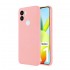 Xiaomi Redmi A1 Plus Pink Silicone Gel Case With Camera Protector