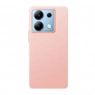 Capa Silicone Gel Xiaomi Redmi Note 13 4g Rosa Clara