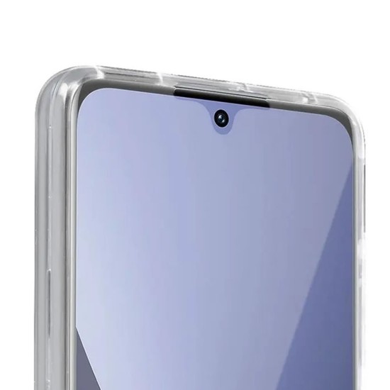 Capa Silicone Dura 360º Xiaomi 12/12x Transparente Com Protetor De Câmera