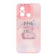 Xiaomi Redmi 12C Pink Mistakes Hard Silicone Case With Camera Protector Xiaomi Redmi 12C Pink Mistakes Hard Silicone Case With Camera Protector
