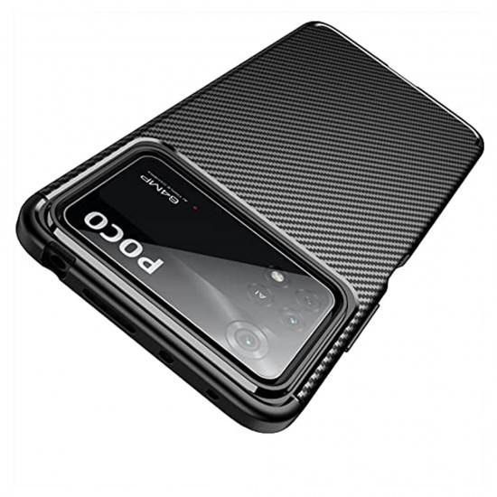 Funda De Gel De Silicona Carbon Xiaomi Poco X4 Pro 5G Negra Auto Focus Vennus Funda De Gel De Silicona Carbon Xiaomi Poco X4 Pro 5G Negra Auto Focus Vennus
