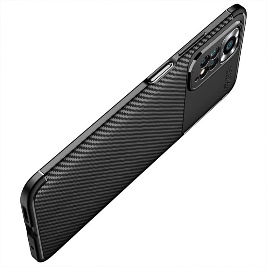 Capa Silicone Gel Carbon Xiaomi Redmi Note 11/Note 11s Preto Auto Focus Vennus Com Protetor De Câmera Capa Silicone Gel Carbon Xiaomi Redmi Note 11/Note 11s Preto Auto Focus Vennus Com Protetor De Câmera