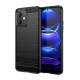 Capa Silicone Gel Carbon Xiaomi Redmi Note 12 5g/Poco X5 Preto Capa Silicone Gel Carbon Xiaomi Redmi Note 12 5g/Poco X5 Preto