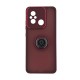 Capa Silicone Com Anel De Dedo Xiaomi Redmi 12c Roxo Com Protetor De Câmera Elektro Capa Silicone Com Anel De Dedo Xiaomi Redmi 12c Roxo Com Protetor De Câmera Elektro