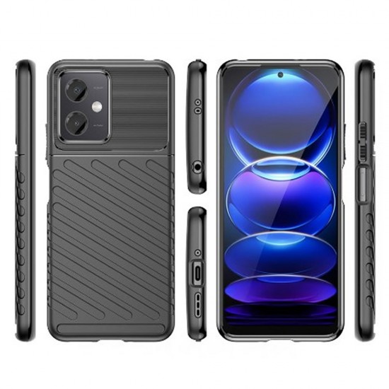 Capa Silicone Gel Thunder Xiaomi Redmi Note 12 4g Preto Capa Silicone Gel Thunder Xiaomi Redmi Note 12 4g Preto