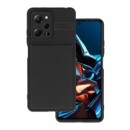 Silicone Gel Thunder Cover Xiaomi Redmi Note 12 Pro Black With Camera Protector