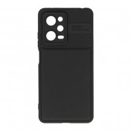 Capa Silicone Gel Thunder Xiaomi Redmi Note 12 Pro 5g/Poco X5 Pro 5g Preto Com Protetor De Câmera